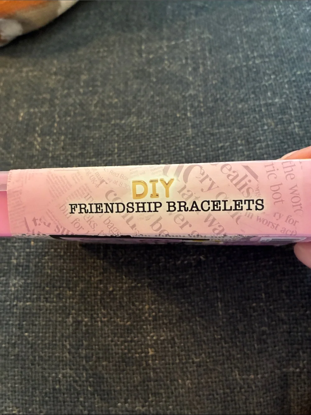DIY Friendship Bracelets Kit - Pink